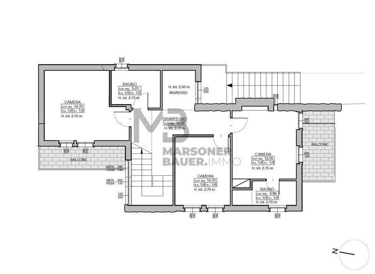 Penthouse zum Kauf 1.150.000 € 5 Zimmer 120 m² 2. Geschoss Torri Del Benaco 37010