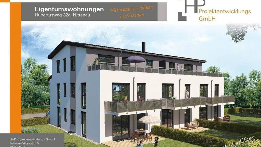 Wohnung zum Kauf - Erstbezug provisionsfrei 352.500 € 3 Zimmer 89 m² 2. Geschoss frei ab sofort Bergham Nittenau 93149