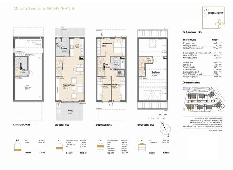 Reihenmittelhaus zum Kauf - Erstbezug provisionsfrei 648.000 € 4 Zimmer 140,1 m² 113 m² Grundstück Straßwalchen 5204