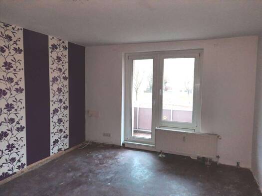 Wohnung zur Miete 295 € 2 Zimmer 49,1 m² 1. Geschoss frei ab sofort Gerhart-Hauptmann Straße 21 Lauchhammer 01979