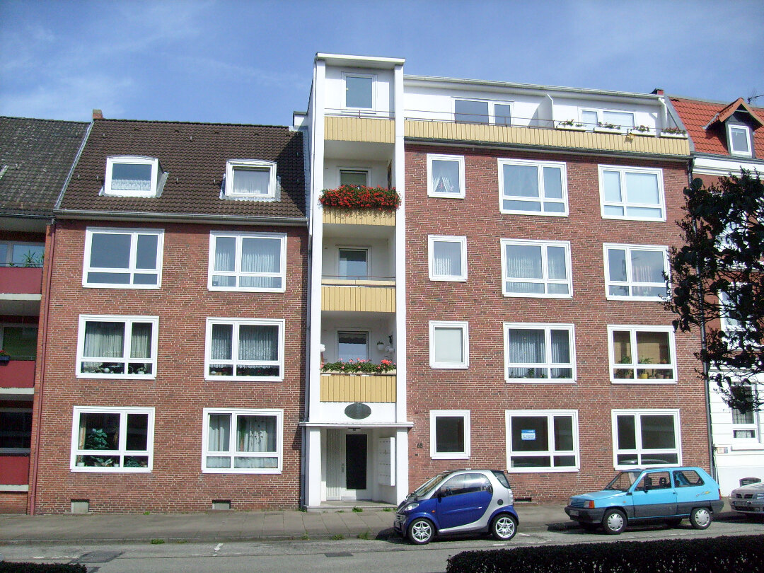 Wohnung zur Miete 489 € 2,5 Zimmer 57,5 m²<br/>Wohnfläche 1.<br/>Geschoss 01.02.2025<br/>Verfügbarkeit Klostersande 68 Wahlbezirk 20 Elmshorn 25336