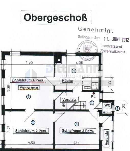 Einfamilienhaus zum Kauf 287.000 € 8 Zimmer 261 m²<br/>Wohnfläche 509 m²<br/>Grundstück Hossingen Meßstetten 72469