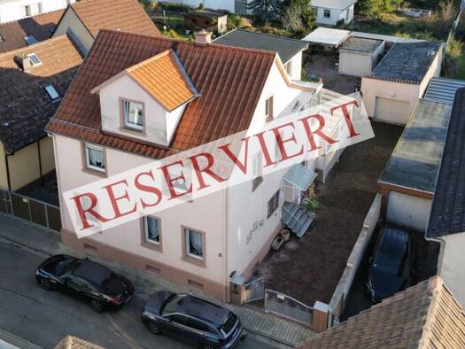 Einfamilienhaus zum Kauf 349.000 € 10 Zimmer 263 m² 459 m² Grundstück Groß-Rohrheim 68649