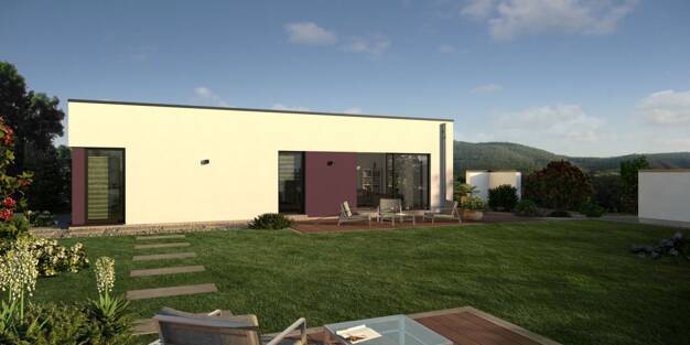 Bungalow zum Kauf 365.630 € 4 Zimmer 107,2 m² 830 m² Grundstück Moos Geroldshausen 97256