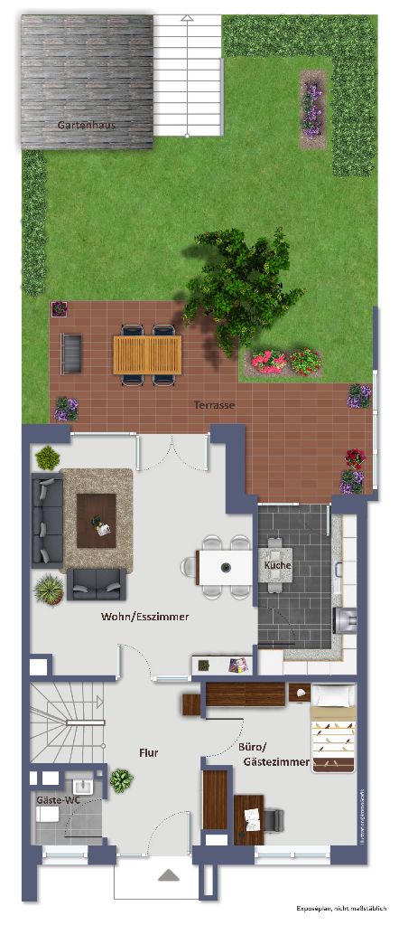 Reihenmittelhaus zum Kauf 589.000 € 5 Zimmer 134 m²<br/>Wohnfläche 278 m²<br/>Grundstück Schlebusch - Nord Leverkusen 51375