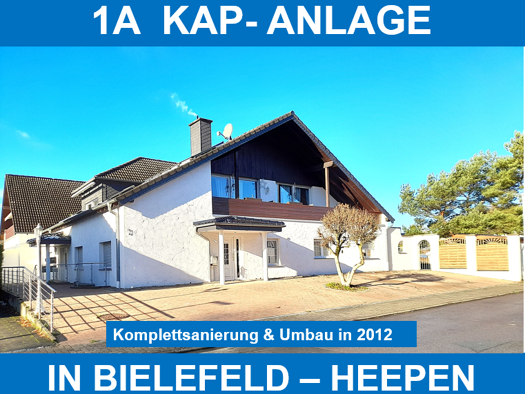 Mehrfamilienhaus zum Kauf provisionsfrei 1.190.000 € 15 Zimmer 536 m² 890 m² Grundstück Heepen Bielefeld 33719