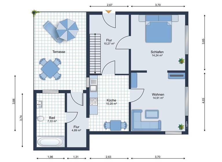 Einfamilienhaus zum Kauf 129.000 € 4 Zimmer 100 m² 256 m² Grundstück Meldorf 25704
