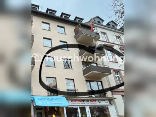 Wohnung zur Miete Tauschwohnung 1.050 € 2 Zimmer 72 m² 2. Geschoss Nordend-Ost Innenstadt III 60316