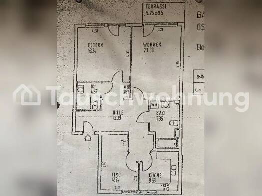 Wohnung zur Miete Tauschwohnung 713 € 3 Zimmer 96 m² EG Rudow Berlin 12355
