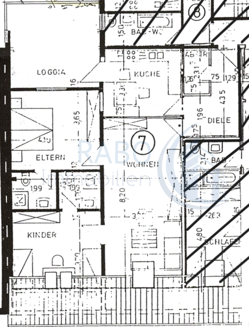 Wohnung zum Kauf 180.000 € 3 Zimmer 87,2 m²<br/>Wohnfläche 3.<br/>Geschoss Tuttlingen Tuttlingen 78532