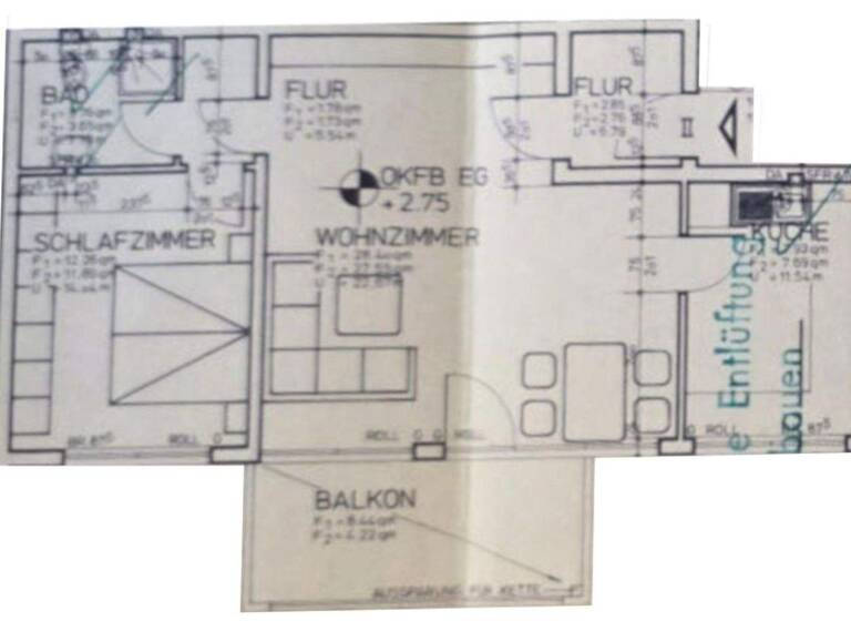 Wohnung zur Miete 540 € 2,5 Zimmer 60 m² Hüttemeisterstraße 15 Lüdenscheid 58511