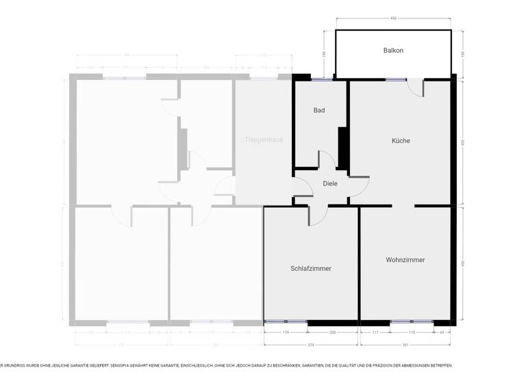 Wohnung zur Miete 600 € 2,5 Zimmer 68 m² 2. Geschoss Werner Hellweg 567 Werne Bochum 44894