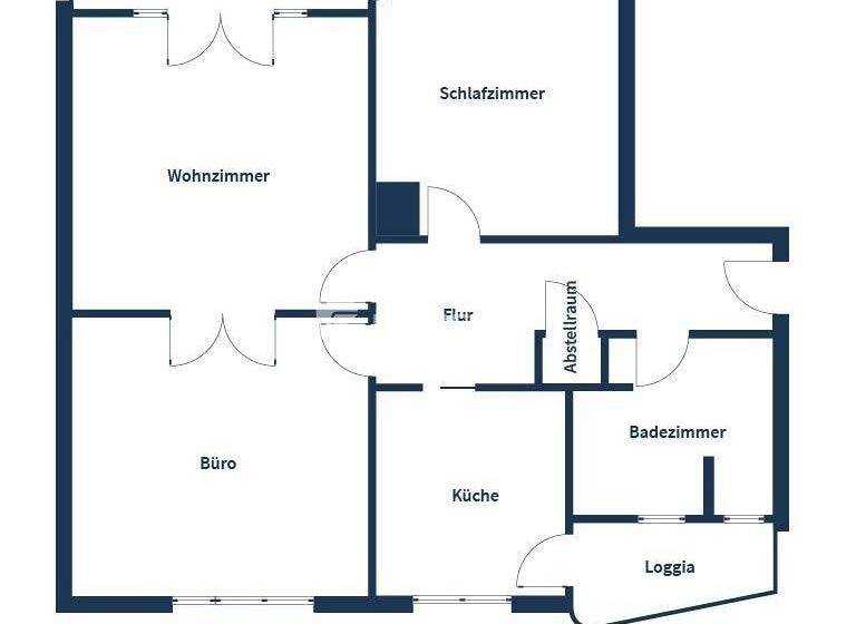 Wohnung zum Kauf 399.000 € 3 Zimmer 93,6 m² 1. Geschoss Degerloch Stuttgart 70597