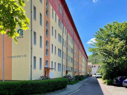 Wohnung zur Miete 296 € 2 Zimmer 47 m² EG Crassostraße 7 Meißen 01662