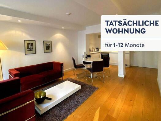 Studio zur Miete 2.022 € 1 Zimmer 42 m² Sachsenhausen Frankfurt am Main 60596