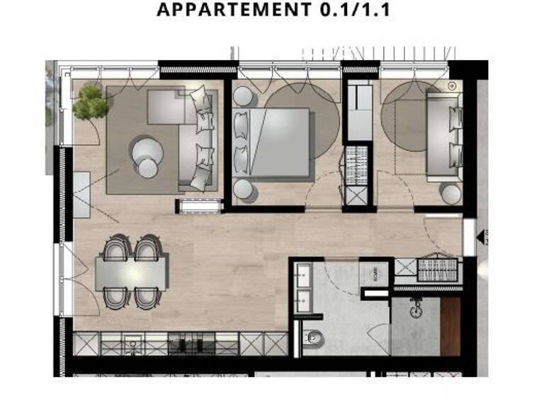 Wohnung zum Kauf 1.177.500 € 2 Zimmer 72,1 m² List auf Sylt 25992
