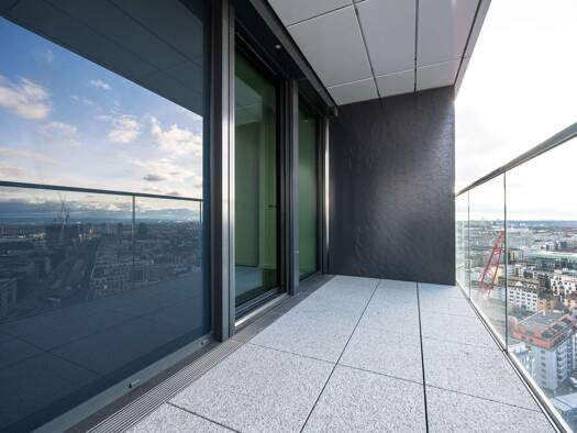 Wohnung zur Miete 1.450 € 2 Zimmer 59 m² Geschoss 23/50 Europa-Allee Gallus Frankfurt am Main 60486