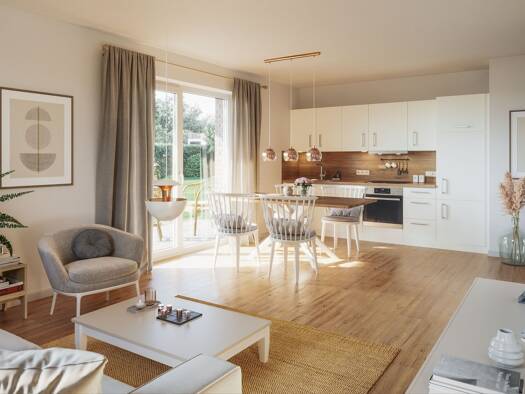 Wohnung zur Miete 638 € 2 Zimmer 57,4 m² Hambergen 27729