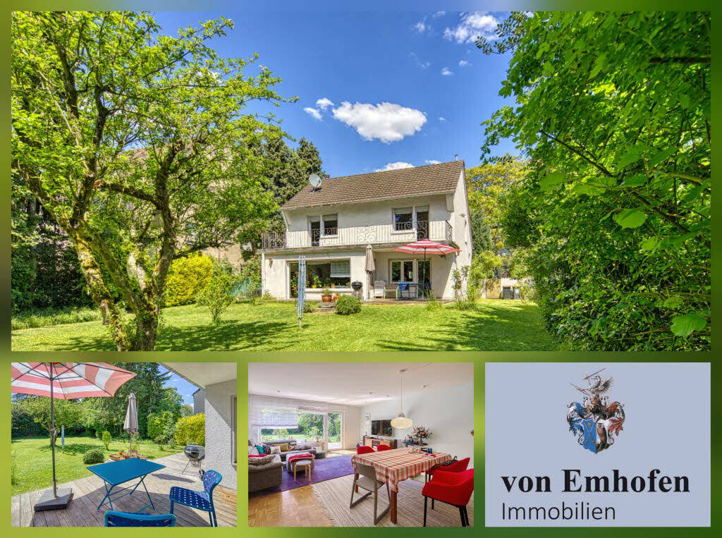 Köln-Weiden  Einfamilienhaus auf 805 m² Südwestgrundstück