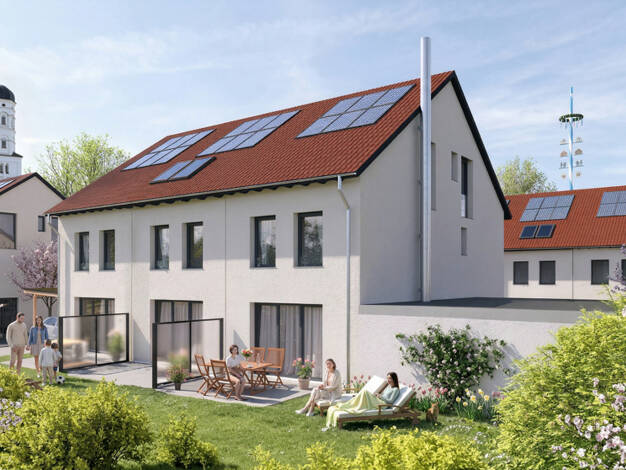 Reihenmittelhaus zum Kauf - Neubau provisionsfrei 649.900 € 5,5 Zimmer 141 m² 215 m² Grundstück Obere Bergstraße Petzenhausen Weil 86947