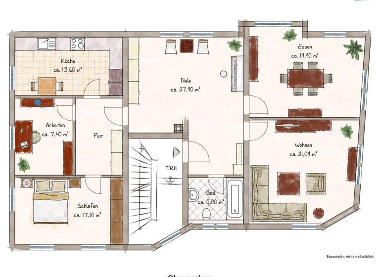 Bürofläche zum Kauf 198.500 € 4,5 Zimmer 115 m² Bürofläche Ochsenfurt 97199