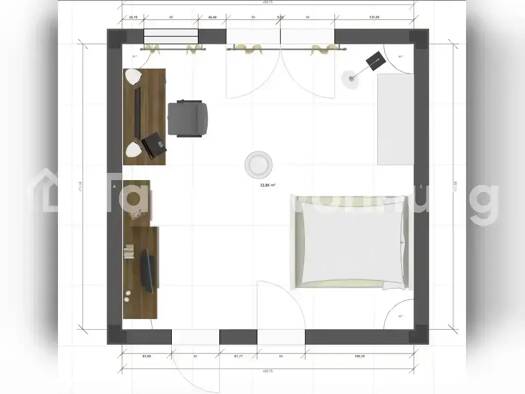 Studio zur Miete Tauschwohnung 620 € 1 Zimmer 35 m² EG Feldmoching-Hasenbergl München 80935
