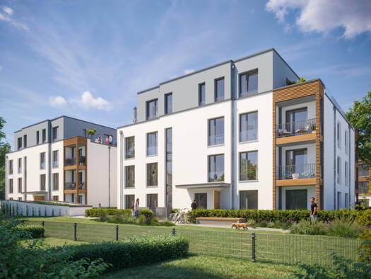 Wohnung zum Kauf - Neubau provisionsfrei 327.900 € 2 Zimmer 59 m² EG Niederdorfelden 61138