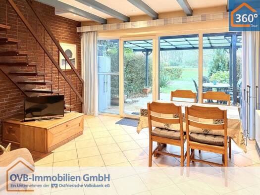 Reihenmittelhaus zum Kauf 119.000 € 2 Zimmer 42,2 m² 100 m² Grundstück Eilsum Krummhörn 26736