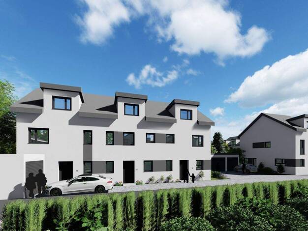 Reihenmittelhaus zum Kauf - Erstbezug 391.500 € 3,5 Zimmer 100,5 m² 101 m² Grundstück Biebesheim am Rhein 64584
