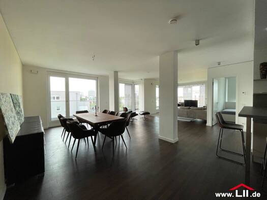 Wohnung zur Miete 4.050 € 3 Zimmer 163 m² 5. Geschoss Gallus Frankfurt 60486