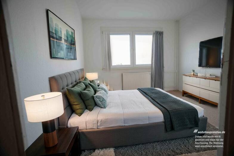 Wohnung zur Miete 400 € 3 Zimmer 64,1 m² 4. Geschoss Georg-Dreke-Ring 9 Prenzlau Prenzlau 17291