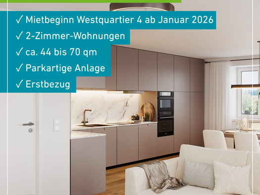 Wohnung zur Miete 870 € 2 Zimmer 69,6 m² 2. Geschoss Marshall-Heights-Ring 4 Kitzingen 97318