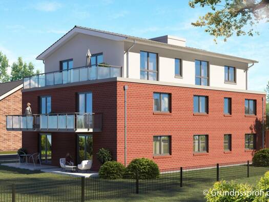 Wohnung zum Kauf - Erstbezug provisionsfrei 490.350 € 4 Zimmer 113,9 m² Dachgeschoss Scheeßel 27383