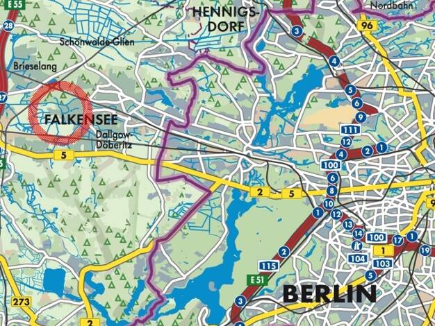 Grundstück zum Kauf 425.000 € 1.141 m² Grundstück Falkensee 14612