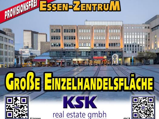 Laden zur Miete provisionsfrei 2.290 m² Verkaufsfläche Stadtkern Essen 45127
