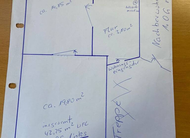 Wohnung zur Miete 359 € 2 Zimmer 42,3 m² Geschoss 1/2 frei ab sofort Wilhelm-Pieck-Straße 10 Malchow 17213