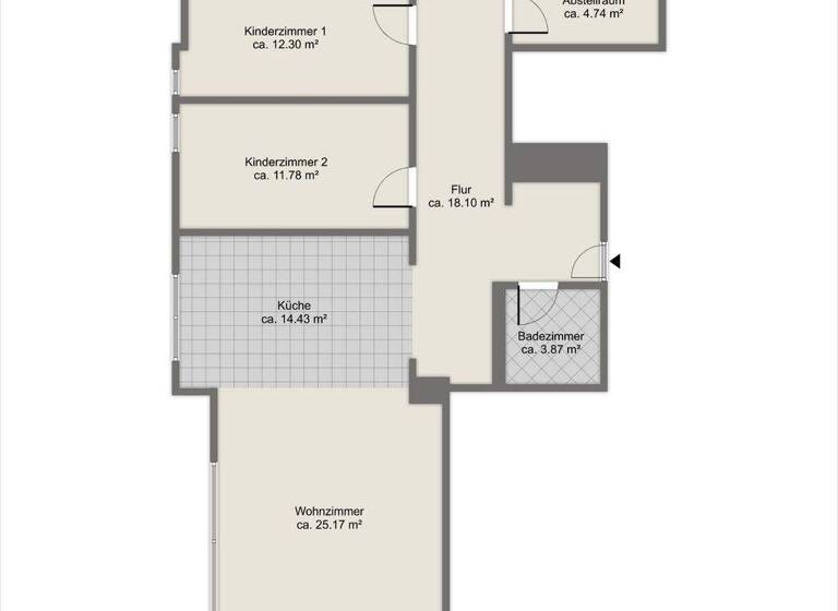 Wohnung zum Kauf 675.000 € 4 Zimmer 131 m² 1. Geschoss Beuel Bonn / Beuel-Mitte 53225