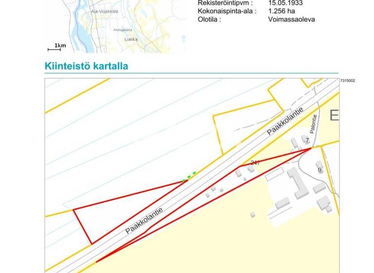 Einfamilienhaus zum Kauf 21.000 € 1 Zimmer 60 m² 12.560 m² Grundstück Paakkolantie 247 Tornio 95500