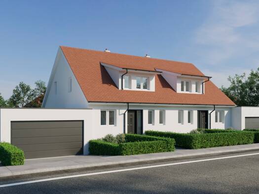Doppelhaushälfte zum Kauf provisionsfrei 690.000 € 6 Zimmer 183,8 m² 350 m² Grundstück frei ab sofort Flachsleite 70 Sennfeld 97526