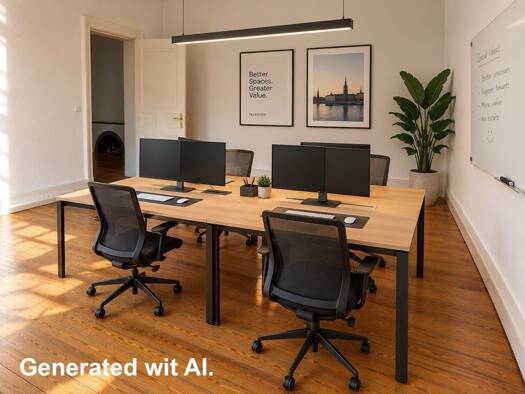 Büro zur Miete provisionsfrei 1.500 € 1 Zimmer 30 m² Bürofläche Max-Brauer-Allee 22 Altona-Altstadt Hamburg 22765