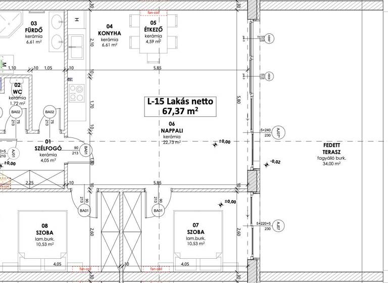 Studio zum Kauf 299.900 € 3 Zimmer 84 m² EG Balatonszemes 8636