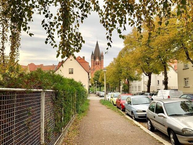 Wohnung zur Miete 780 € 3 Zimmer 86,7 m² 1. Geschoss frei ab 16.08.2026 Humboldtstr. 12 Paulusviertel Halle (Saale) 06114