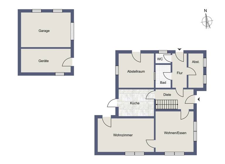 Einfamilienhaus zum Kauf 159.990 € 6 Zimmer 104,8 m² 800 m² Grundstück Ostochtersum Ochtersum 26489