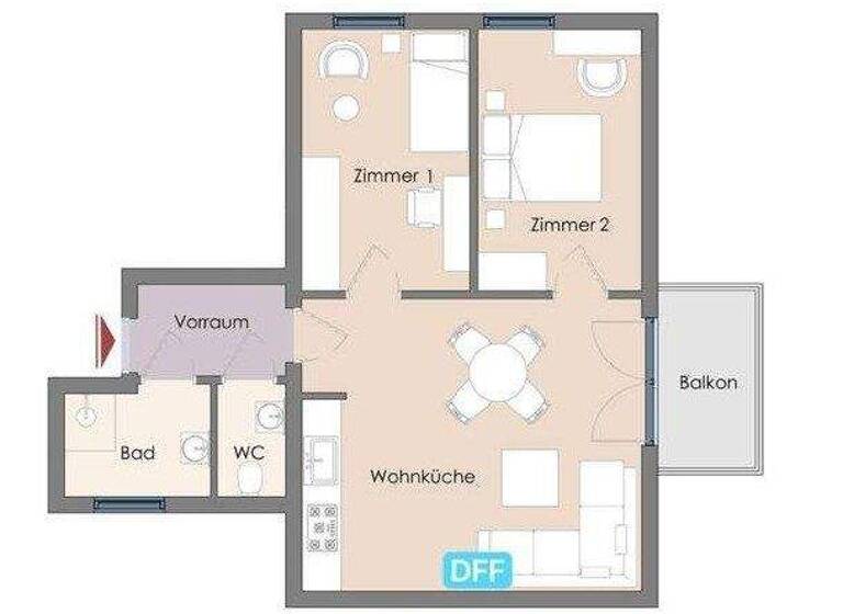 Wohnung zum Kauf - Erstbezug 299.000 € 3 Zimmer 55,8 m² Wolkersdorf im Weinviertel 2120