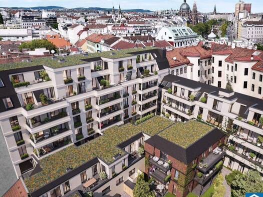 Studio zum Kauf - Erstbezug 279.600 € 1 Zimmer 34,9 m² 1. Geschoss Sechshauser Straße Wien 1150