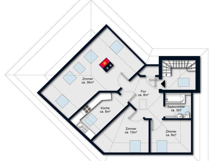 Wohnung zur Miete 1.120 € 3 Zimmer 75 m² Barmstedt 25355