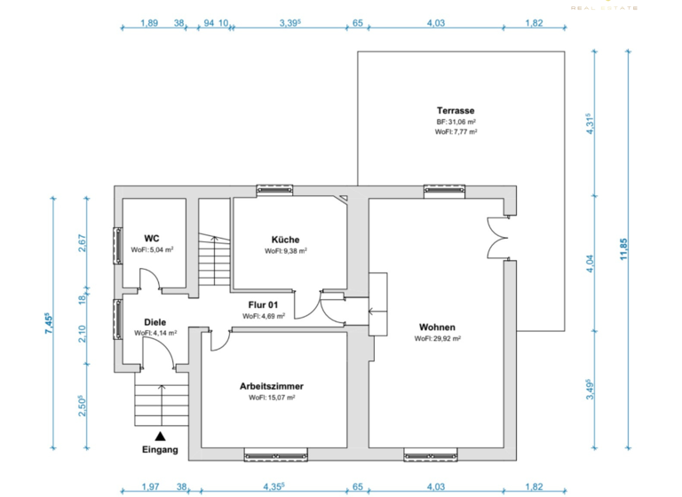 Einfamilienhaus zum Kauf 615.000 € 4 Zimmer 145,1 m² 515 m² Grundstück Lichtenrade Berlin 12307