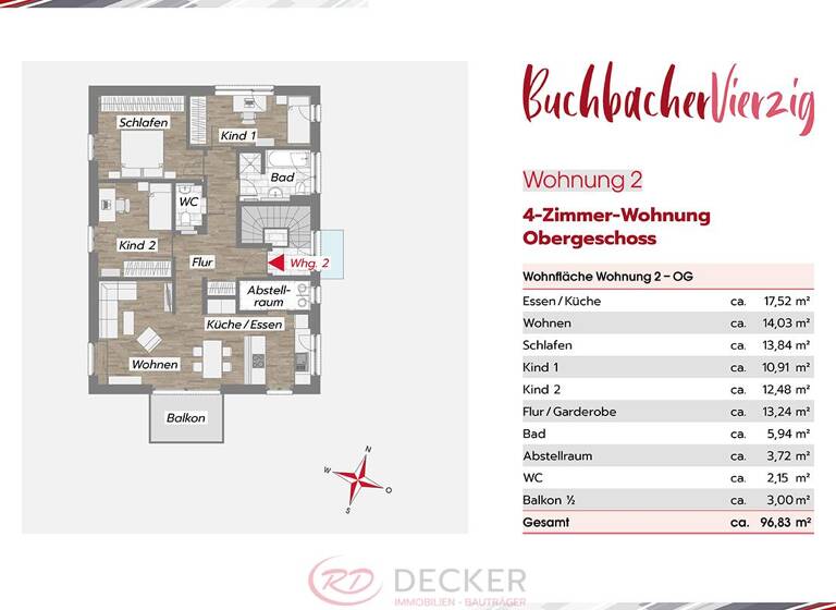 Wohnung zum Kauf 725.500 € 4 Zimmer 97 m²<br/>Wohnfläche 2.<br/>Geschoss Dorfen Dorfen 84405