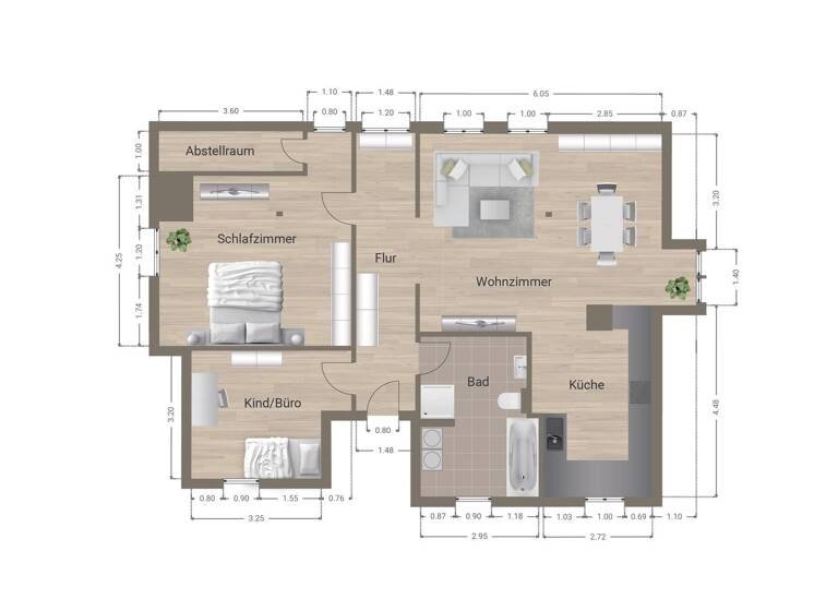 Wohnung zum Kauf provisionsfrei 299.990 € 3 Zimmer 80 m² 2 Geschosse frei ab sofort Stein 90547