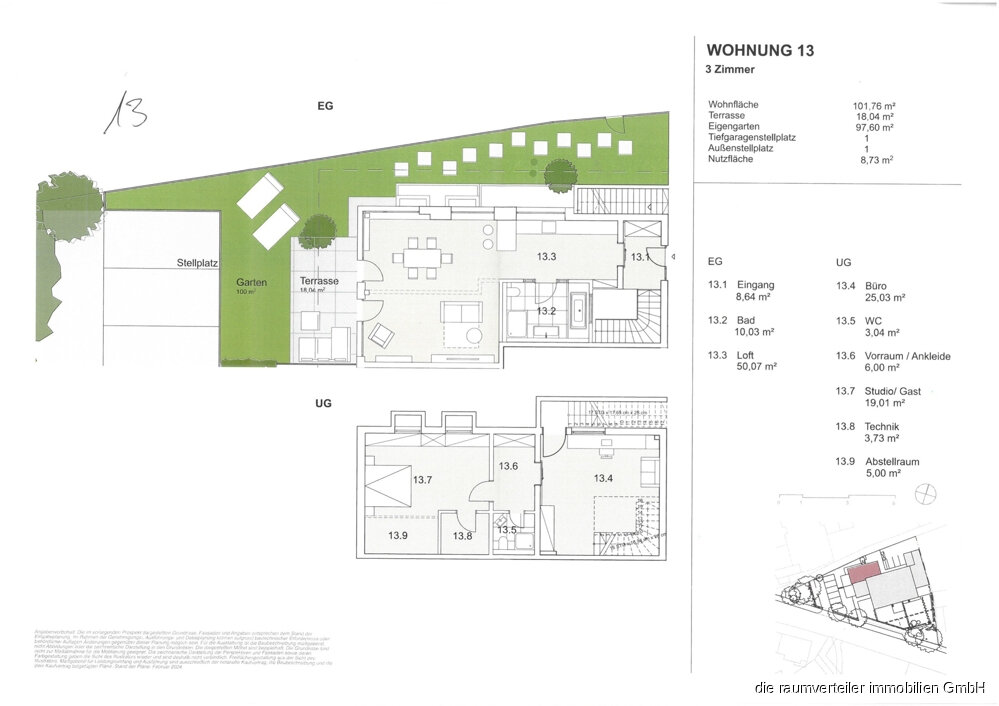 Wohnung zum Kauf 779.980 € 3 Zimmer 101 m²<br/>Wohnfläche EG<br/>Geschoss Putzbrunn Putzbrunn 85640